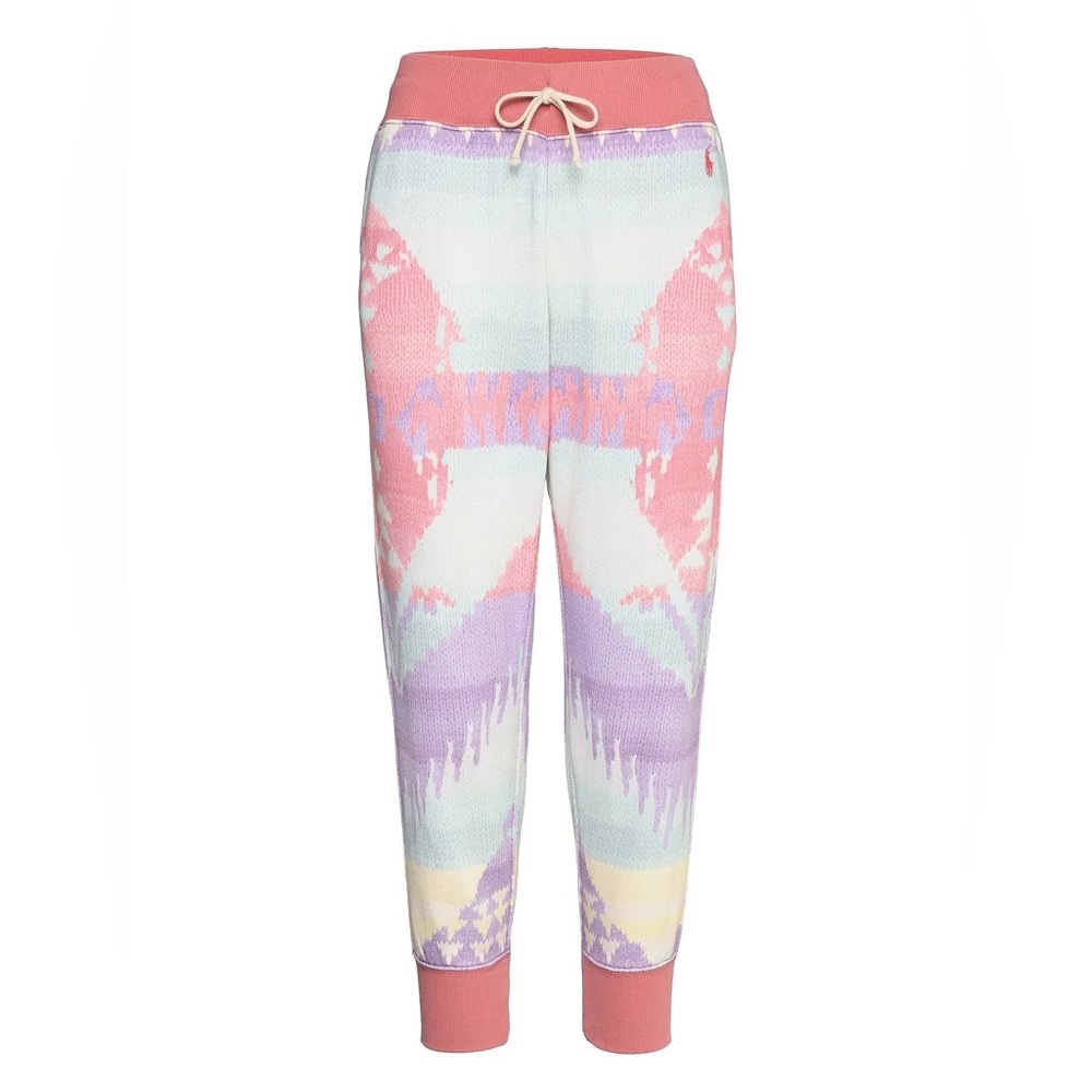 Ralph Lauren Pastel Patterned Joggers - Picture 5 of 16